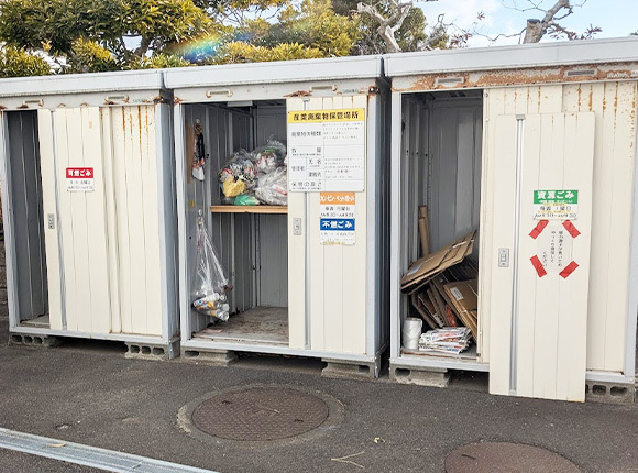 イナバ物置　解体・新規施工